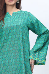 2-PC Printed Khaddar Shirt with Trouser SCPM-3-005-R1 GREEN